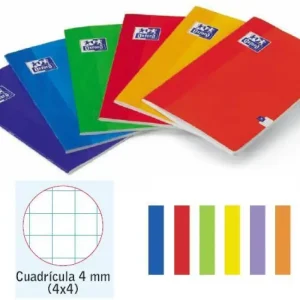 Original LIBRETA A5 48H CUADROS 4MM OXFORD