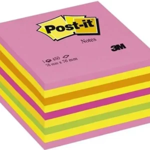 A Buen Precio CUBO CARAMELO ROSA 450H 76X76MM 2028-NP POST-IT