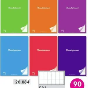 Últimas Unidades LIBRETA NOVENTAGRAMOS Fº 48H CUADROS 5MM PACSA