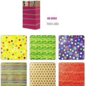 Ordenar Ahora Mismo ROLLITO PAPEL REGALO TODO TIEMPO 70CMX2M 48-0004