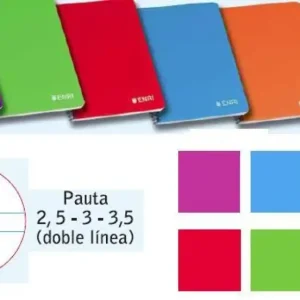 Venta Final BLOC 4º 80H PAUTA 3MM TAPA DURA ENRI