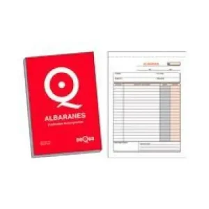 TALONARIO ALBARANES 4º NATURAL DUPLICADO T-120D Nuevo Modelo