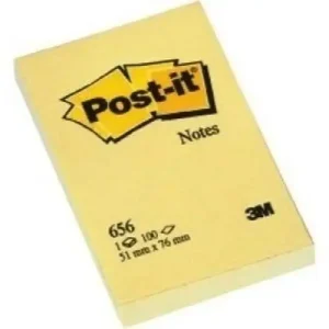 Precio De Oferta TACO NOTAS ADHESIVAS POST-IT 656 51X76MM