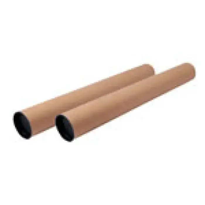 PORTAPLANOS TUBO CARTON 640X60MM TAPA PLASTICO Directo De Fábrica