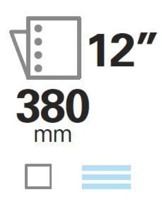 PAPEL CONTINUO 380X12 1H PAUTADO RUIF 1238P1 Edición Limitada