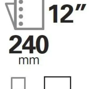 Oferta Flash PAPEL CONTINUO 240X12 1H BLANCO C/2.5M 1224B1