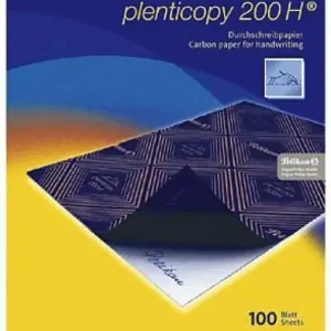 PAPEL CARBON A4 AZUL PLENTICOPY C/100 404426 Pedido Al Por Mayor