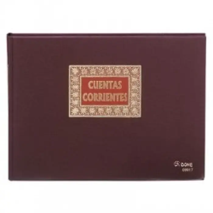 LIBRO Fº APAISADO 100H CUENTAS CORRIENTES Descuento