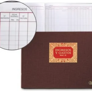 LIBRO Fº 100H INGRESOS Y GASTOS 5061 Gran Oferta