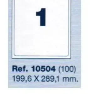 Barato ETIQUETAS ADHESIVAS MULTI3 10504 199.6X289.1 C/100
