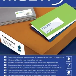 Última Oportunidad ETIQUETAS ADHESIVAS MULTI3 04724 105X57 C/100H