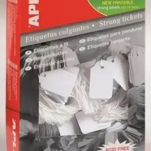 ETIQUETAS COLGANTES REF. 388 15X24 APLI Artesanal