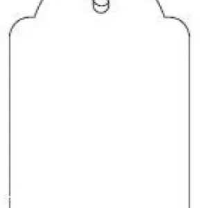 ETIQUETAS COLGANTES REF. 390 22X35 APLI Garantía Incluida