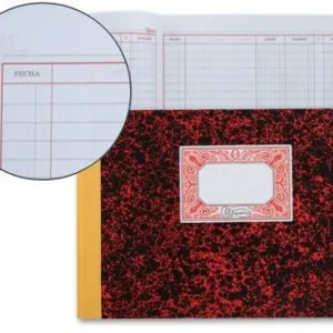 LIBRO CARTONE MIQUELRIUS 4º 100H APAISADO CUENTAS CORRIENTES Envío Internacional