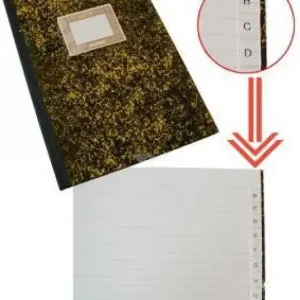 LIBRO CARTONE Fº 100H INDICE 3017 MIQUELRIUS Mejor Calidad