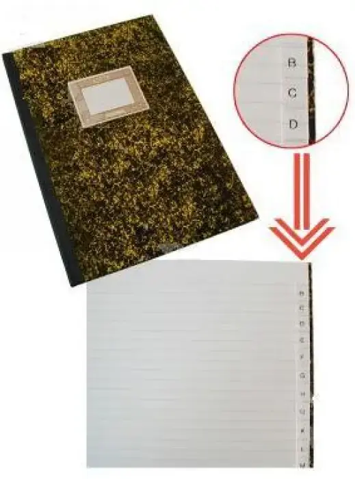 LIBRO CARTONE Fº 100H INDICE 3017 MIQUELRIUS Mejor Calidad