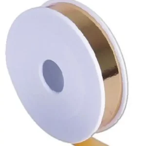 Garantía De Devolución De Dinero CINTA FANTASIA 19X10M METAL ORO ROLLO