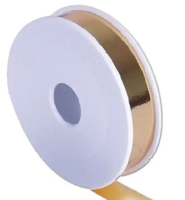 Garantía De Devolución De Dinero CINTA FANTASIA 19X10M METAL ORO ROLLO