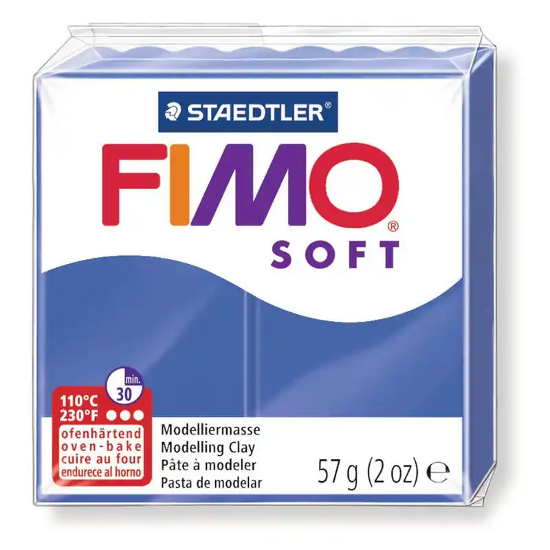 Liquidación Fimo Mod.Masse Fimo Soft Azul Brillante