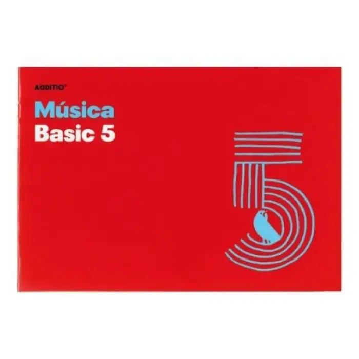 Garantía Incluida BLOC MUSICA 4º 10H 5 PENTAGRAMAS 16MM ADDITIO