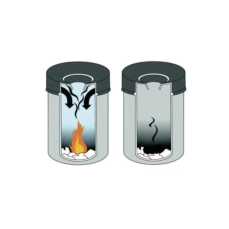 Bestseller Durable 330601 Papelera Metálica Con Cenicero Redonda De 30 Litros, Negra