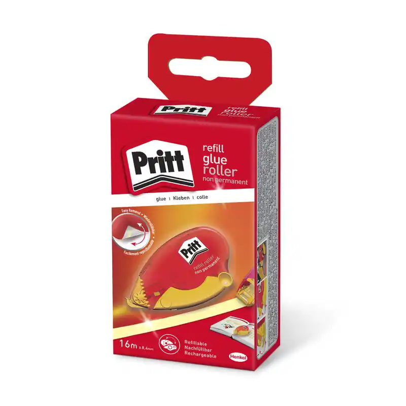 Oferta De Temporada Rodillo De Recarga De Pegamento Pritt, A: 8,4 Mm, L: 16 M, No Permanente