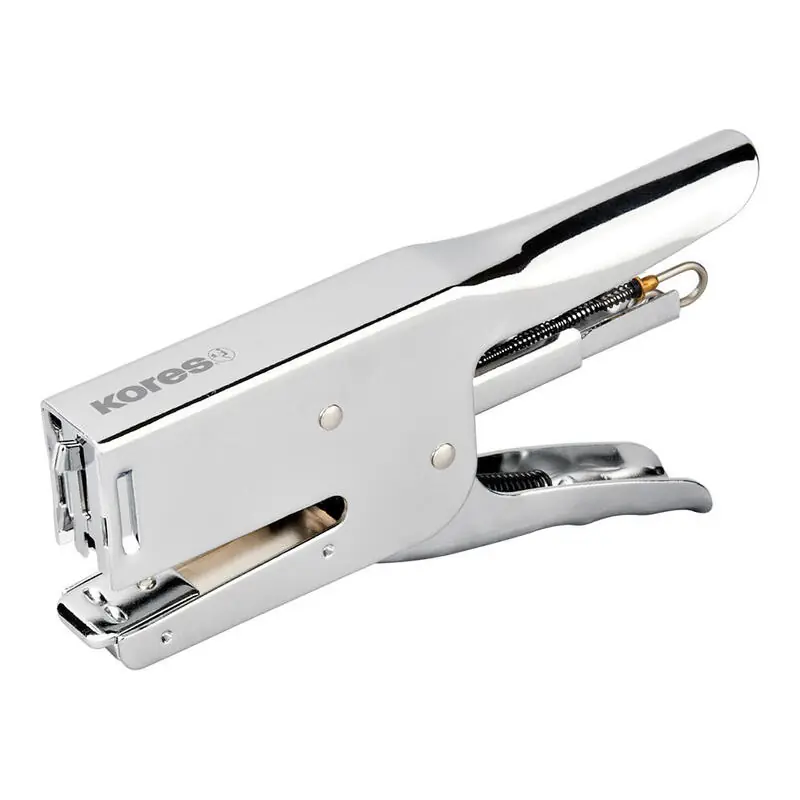 Oferta Especial Grapadora De Tenaza Cromada 25 Hojas