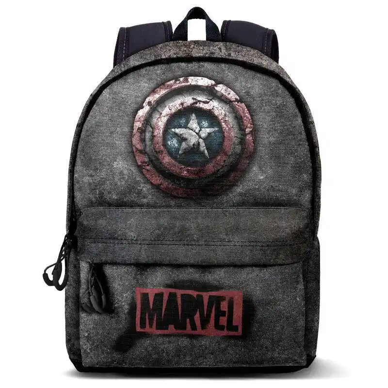 Mochila Capitan America Marvel Adaptable 43cm Hecho A Mano