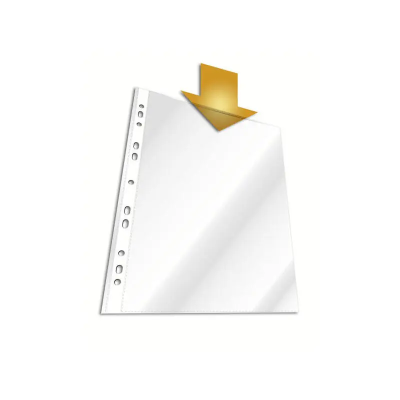 Fundas Para Folletos Durable a4 Hsiness 0,05 Mm 40 Piezas Transparenteee Popular