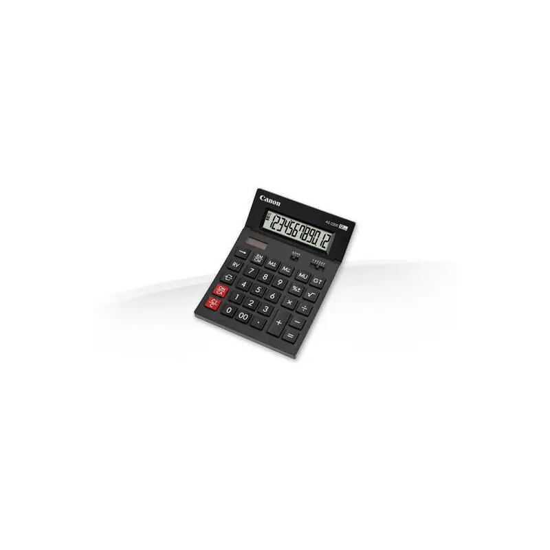 Canon As-2200 Calculadora De Sobremesa 12 Dígitos Panel Solar Batería Gris Oscuro Rebajas