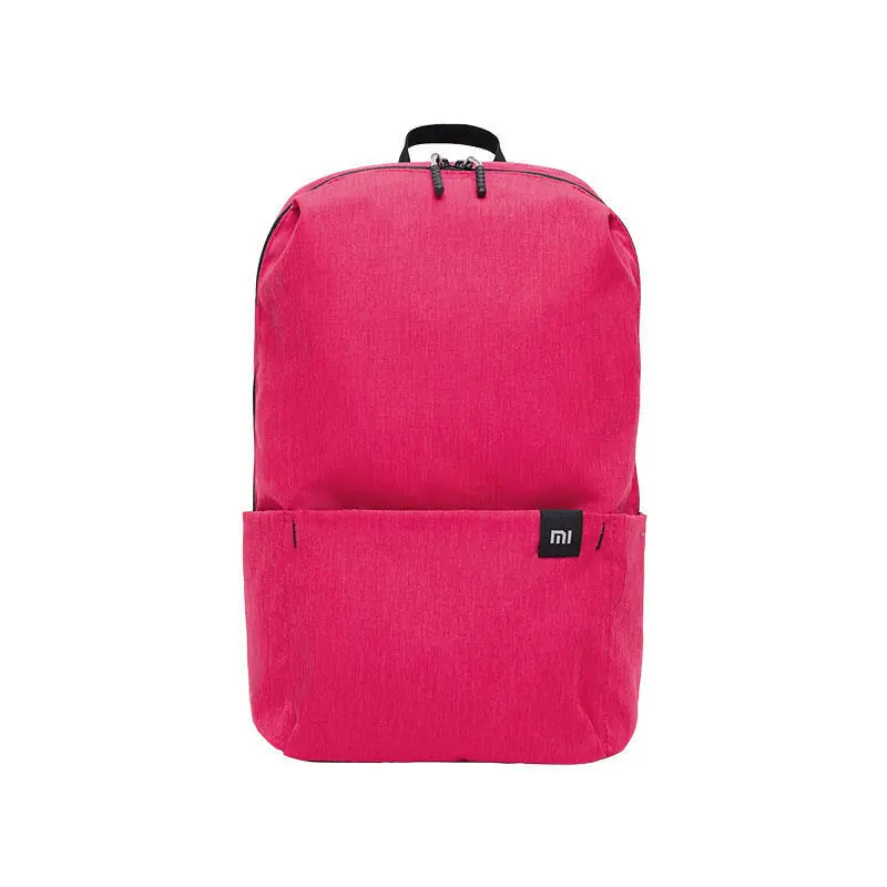 Mochila Xiaomi Mi Casual Daypack Capacidad 10l Rosa De Moda