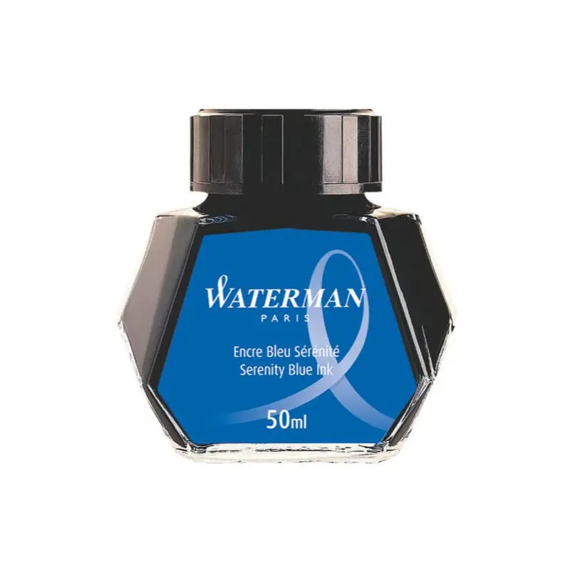 Tintero Waterman Serenity Blue ( Azul Florida) Compra Ahora