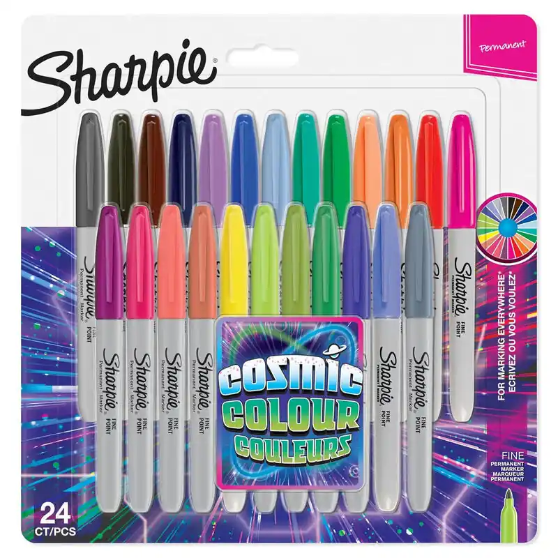 Comprar En Línea Sharpie - Juego De Rotuladores Fine Cosmic Colors 24 Piezas