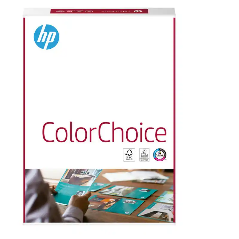 Entrega Rápida Hp Color Choice 500/a4/210X297 Papel Para Impresora De Inyección De Tinta a4 (210X297 Mm) 500 Hojas Blanco