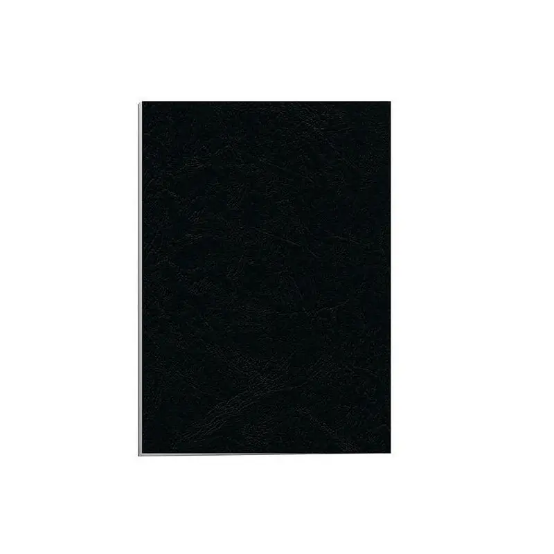 Pack De 50 Portadas De Carton Extra Rigido Negro Fellowes 5135701 Tamaño a4 750 Gramos No Aptas Encuadernadoras Termicas Moderno