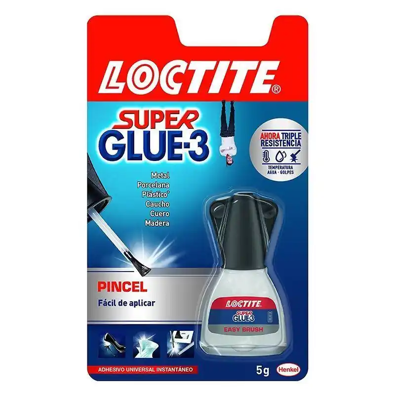 Favorito De Clientes Pegamento Con Pincel Loctite Super Glue-3 5g