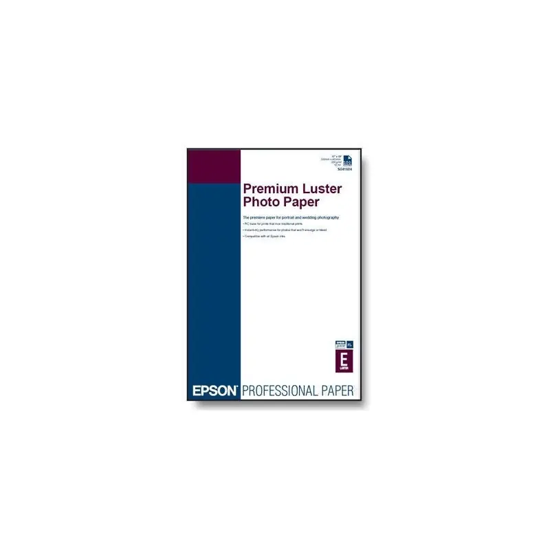 Original Epson Papel Inkjet Fotografico Luster Premium a4 250 Hojas Stylus Pro/9500/9600/10000cf/10600 Disponible Ahora