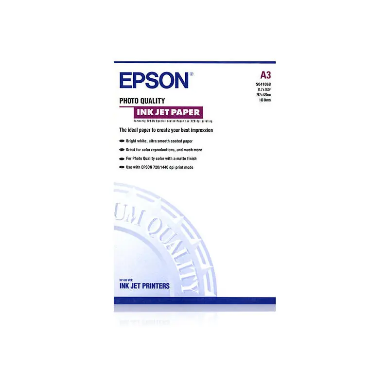 Oferta Flash Epson Papel Inkjet a3 105gr 100 Hojas