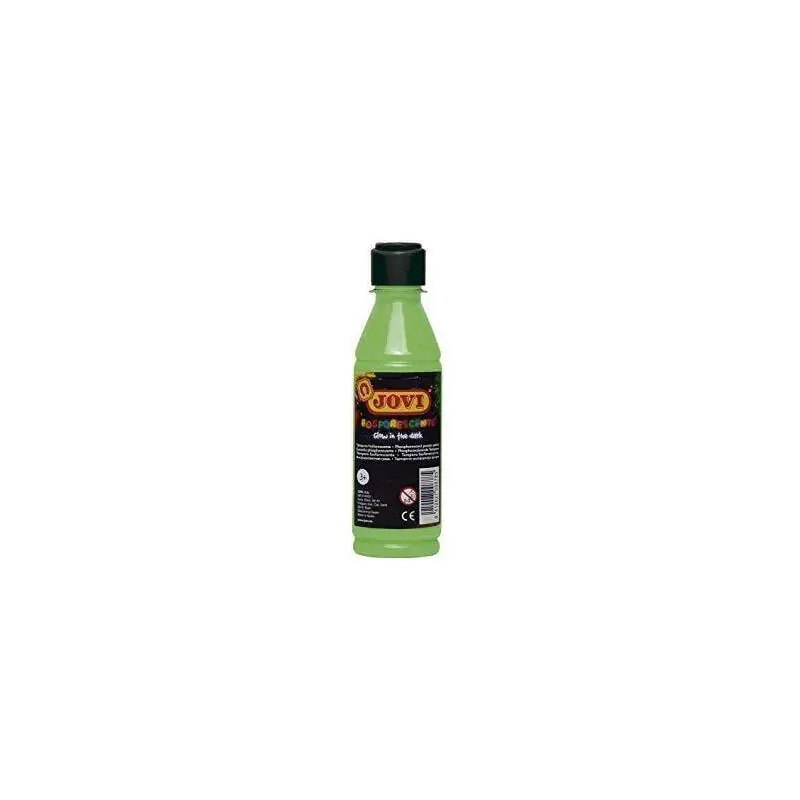 Imprescindible (Must-Have) Jovi Témpera Fosforescente Botella De 250ml Verde