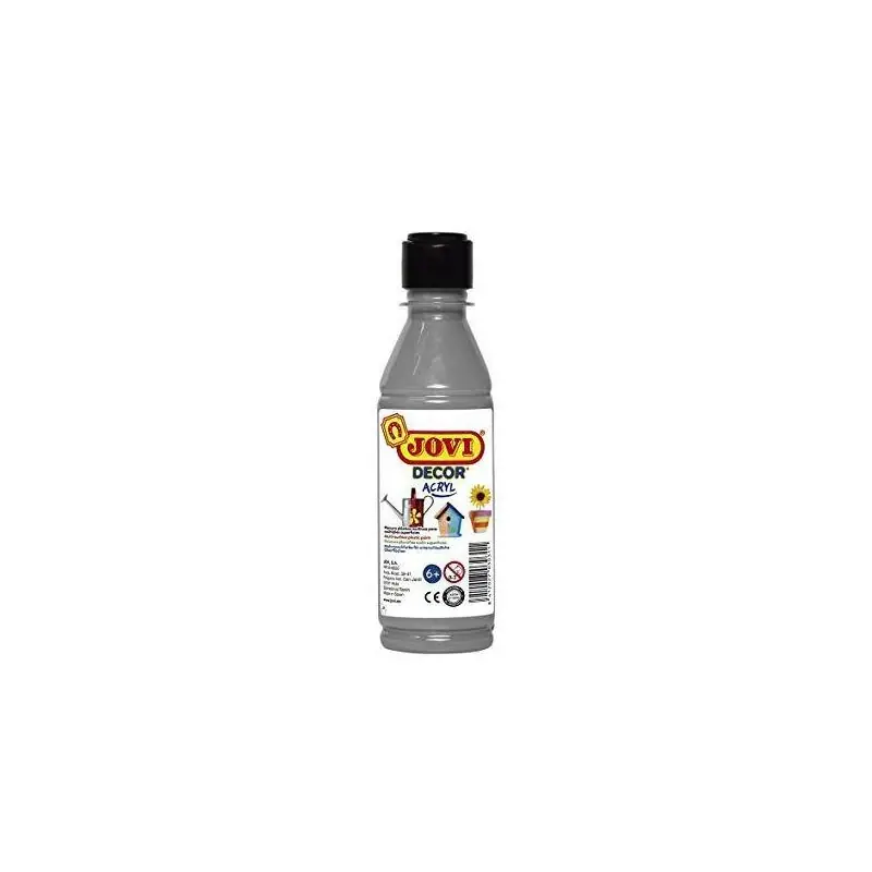 Descuento Jovi Pintura Plástica Jovidecor Acryl Botella De 250ml Plata