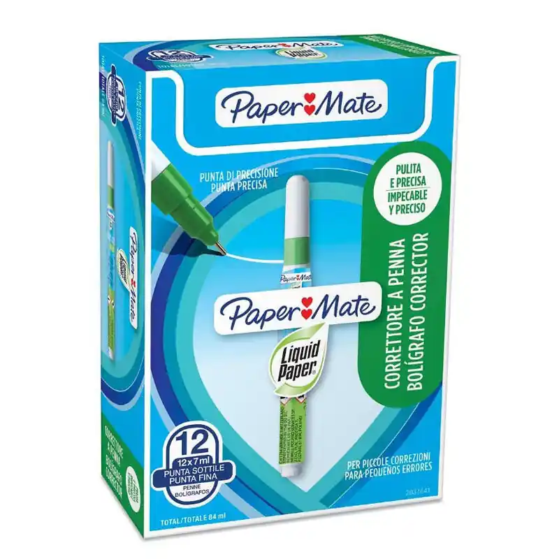 Súper Precio Paper Mate Bolígrafo Corrector np10 7ml -12u-