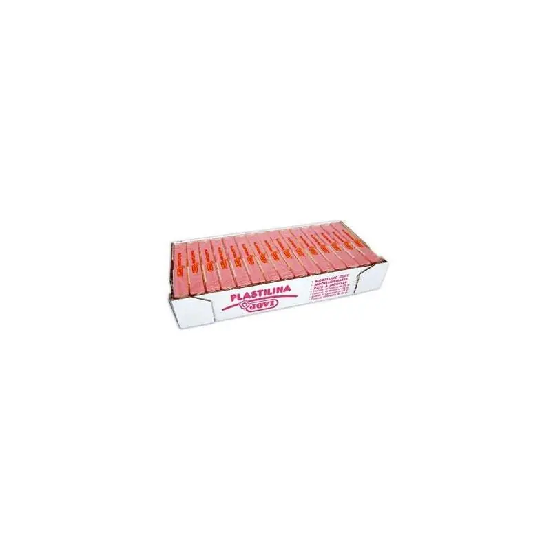 Certificado Jovi School Plastilina Pastillas De 150 Gr Rosa Caja De 15