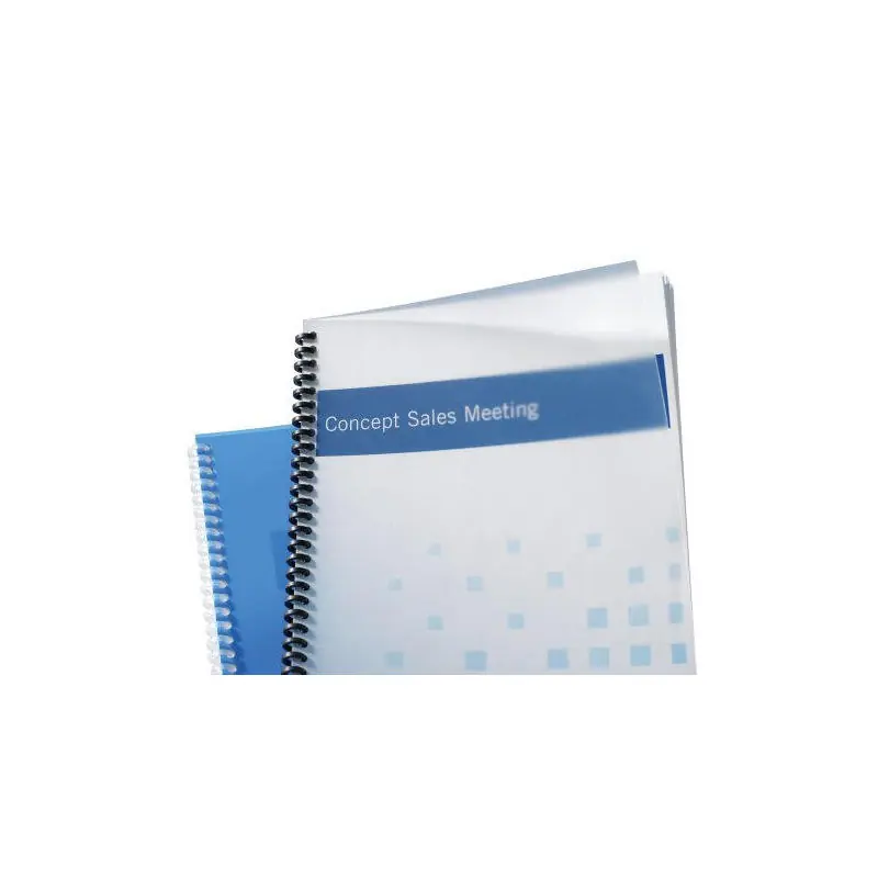 Gbc Tapa Encuadernación Polyclearview 500 Micras a4 Polipropileno Transparente Mate Paquete De 100 Envío Exprés