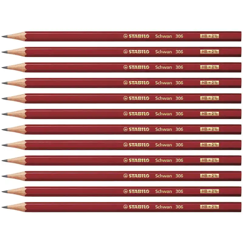 Compra Ahora Stabilo Lapiz Swano 306 Hb Grafito -12u-