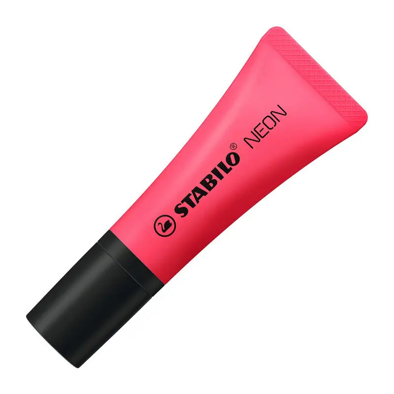 Auténtico Stabilo Neon Marcador Fluorescente Rosa -10u-