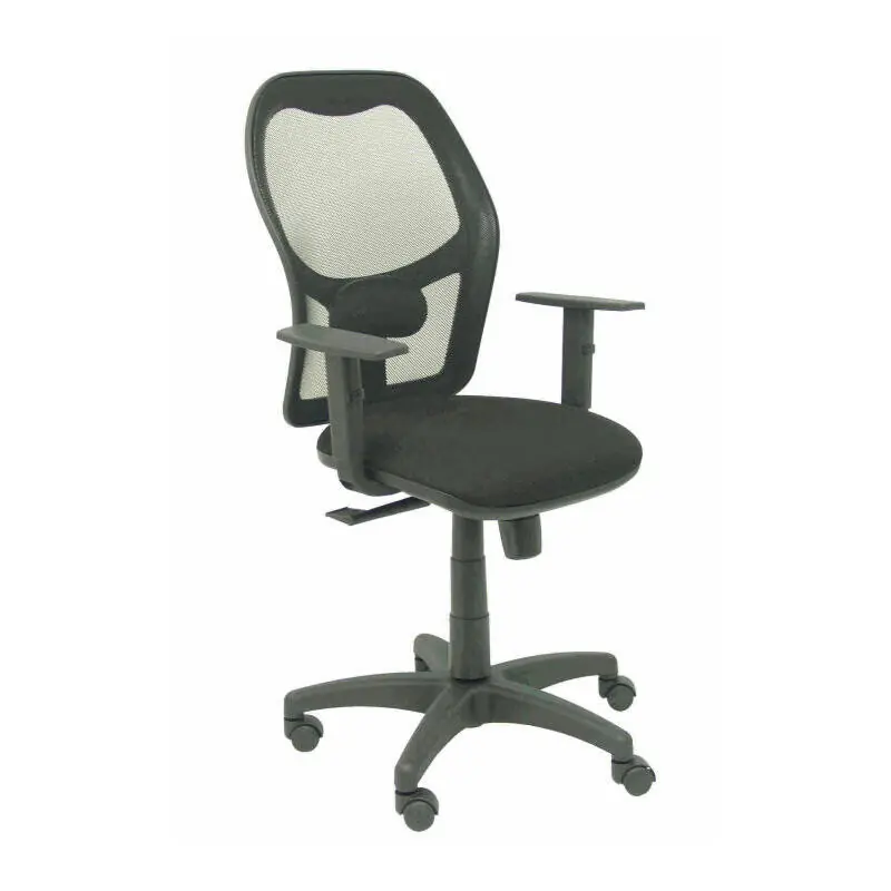 Tendencia Silla Alocén Malla Negra Asiento Bali Negro Brazo