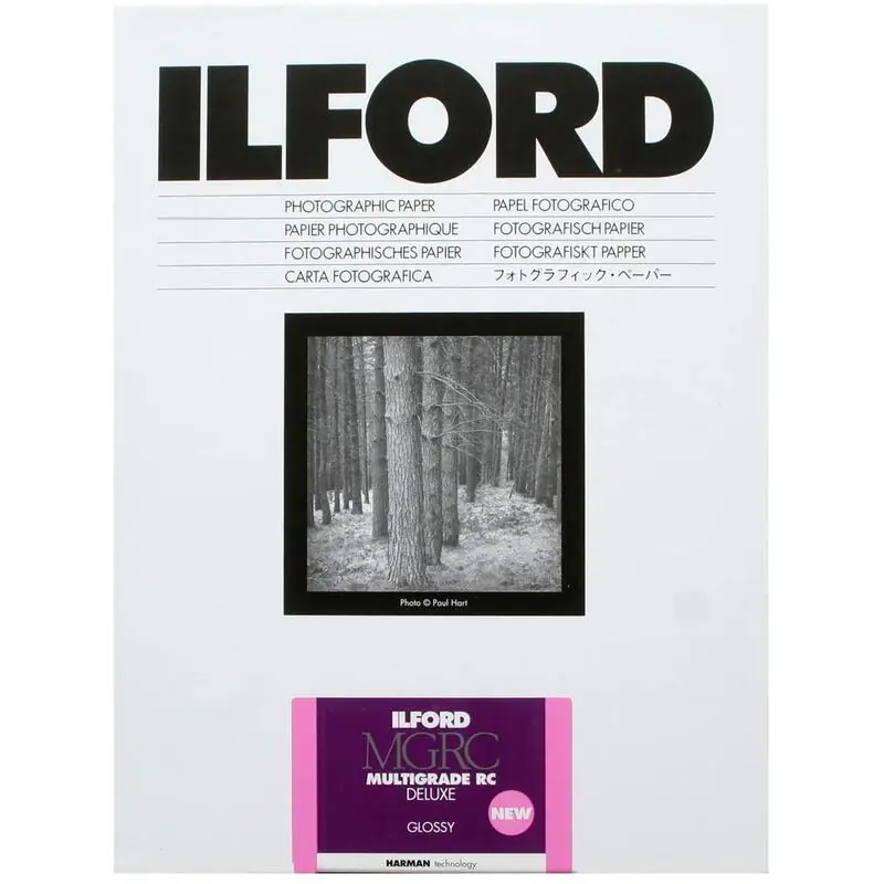 1x 25 Papel Fotografico Ilford Mg Rc Dl 1m 18X24 Marca Reconocida