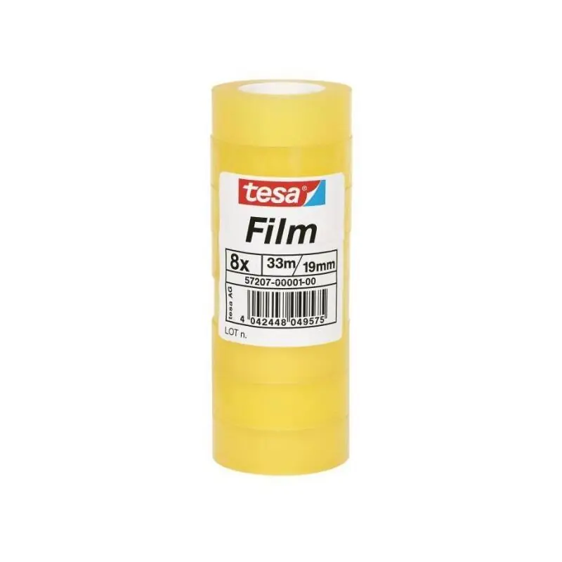 Alta Calidad Tesa Film Cinta Adhesiva Transparente Standard Shrink Tower Rollo 19mm X 33m Torre 8u