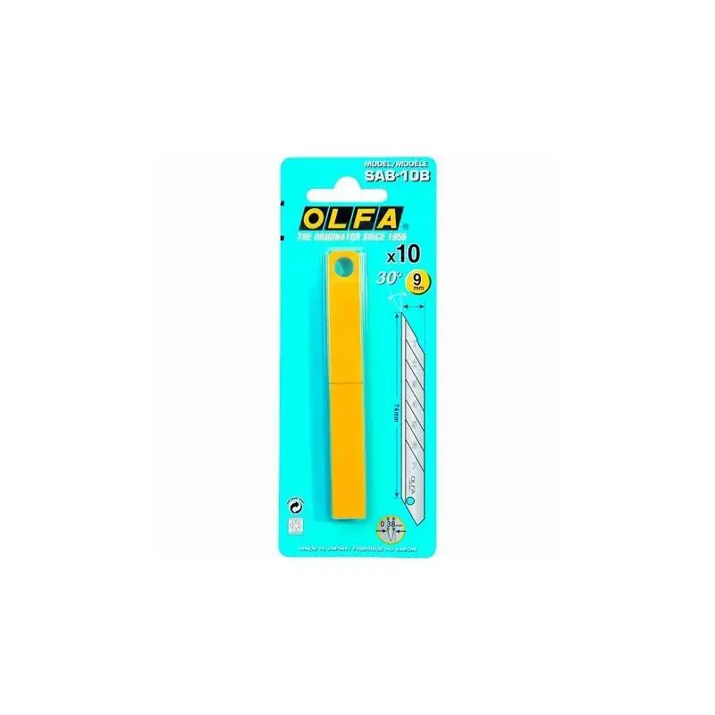 Rebajas Olfa Repuesto Cutter 9mm / Cuchilla Fracturable 10 Cuchillas