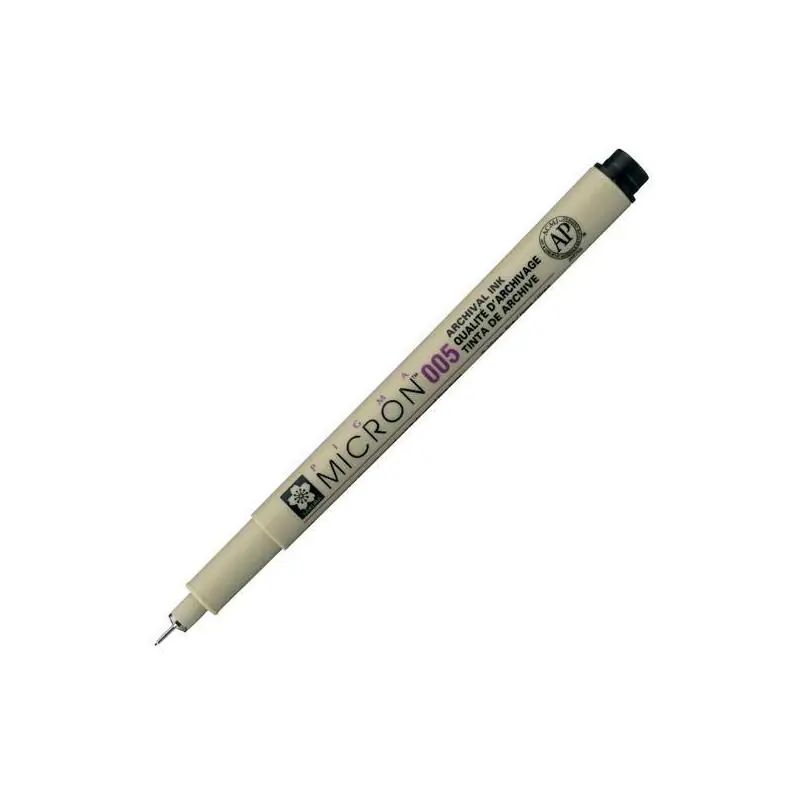 Premium Talens Sakura Rotulador Pigma Micron 005 0.20mm Negro